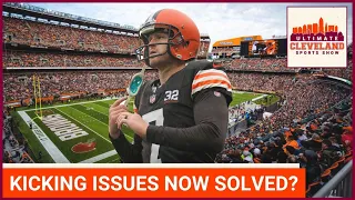 Dustin Hopkins is PERFECT in his Browns debut | Is Cleveland's kicker issue solved?