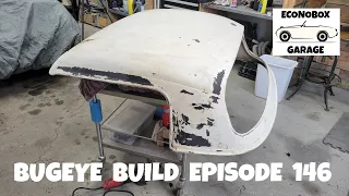 Hardtop hardware removed! What are all those screws holding in? Bugeye Build Episode 146
