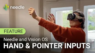 Hand and Pointer Inputs on VisionOS