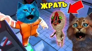 ПОБЕГ ОТ ВСЕХ SCP В СТРАШНОМ ЛАГЕРЕ В ЗОНЕ 51 В РОБЛОКС ROBLOX AREA 51 КОТЁНОК ЛАЙК И КОТИК ИГРОМАН