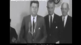 August 21, 1961 - President John F. Kennedy's Remarks upon Vice President Lyndon B. Johnson's Return