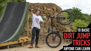 10 BASIC DIRT JUMP TRICKS ANYONE CAN LEARN!