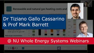 ESTIMO modelling of renewable, storage and interconnector trade systems focussing on heating options