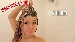 7:00AM MORNING ROUTINE (winter edition) | Vlogmas day 19!