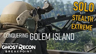 Ghost Recon Breakpoint | Golem Island: Satellite Dish - Solo Stealth [No commentary]