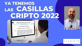 🔊 🚨 CASILLAS renta 2022 para declarar tus CRIPTOMONEDAS 💰💰