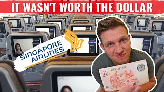 Review: SINGAPORE AIRLINES ECONOMY CLASS - NOT WORTH THE DOLLAR!