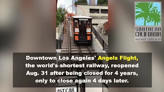 Take a ride on Angels Flight in downtown LA