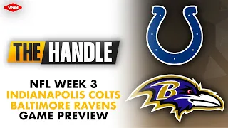 NFL Week 3 Game Preview:  Colts vs. Ravens