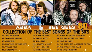 A.B.B.A - B.E.E G.E.E.S ||  GREATEST HITS FULL ALBUM || THE BEST ALBUM 80'S