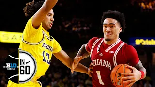 Indiana at Michigan | Feb. 11, 2023 | B1G Basketball in 60