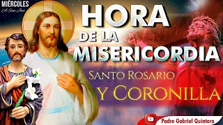 HORA DE LA MISERICORDIA Coronilla de la Misericordia Santo Rosario de hoy miércoles 1 de mayo 2024