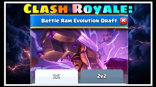 Clash Royale: Battle Ram Evolution Draft