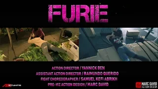 FURIE (netflix) / Behind the scene / Market FIGHT#1 / STUNT FIGHT SCENE