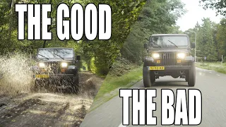 Jeep Wrangler YJ (1990): The Boat On The Road | Test Drive | DCG #3