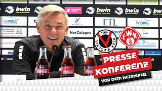 #VIKFWK: Die Pressekonferenz vor dem Spiel gegen die Würzburger Kickers