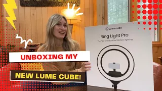 Unboxing my Lume Cube Ring Light Pro