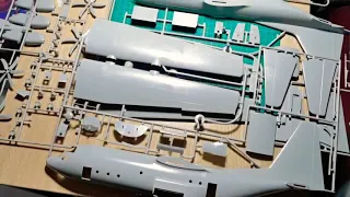 Building italeri 1/72 C-130J Hercules