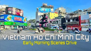 Ho Chi Minh Saigon Vietnam Driving Tour Exploring In City l 4K Vietnam Ho Chi Minh Scenes Drive