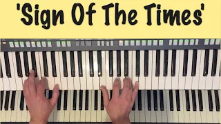 SIGN OF THE TIMES - Harry Styles | Keyboard PIANO cover Yamaha PSR s770 | Sequence Ballroom Rumba