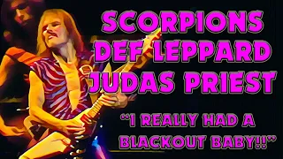 SCORPIONS, DEF LEPPARD & JUDAS PRIEST - the crazy party that spawned a Hit song!