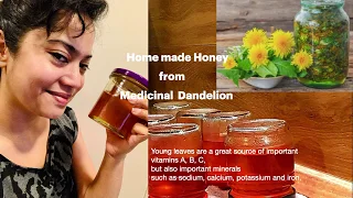 HomeMade #Honey from #Medicinial Dandelion