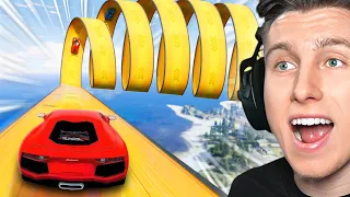 ALLE RASTEN AUS auf MEGA RAMPE in GTA 5!