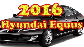 2016 Hyundai Equus - Review