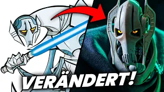 Wie General Grievous von George Lucas komplett verändert wurde! | 212th Star Wars Wissen