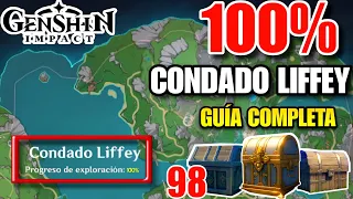 CONDADO LIFFEY 100% DE EXPLORACIÓN⭐ - TODOS LOS COFRES DE FONTAINE | Genshin Impact