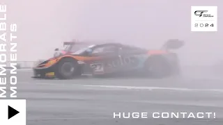 HUGE Contact leads to full course yellow! | Silverstone | British GT Championship 2024