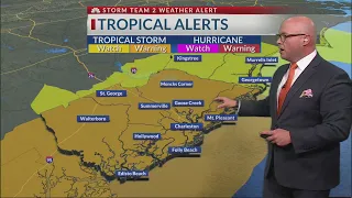 Tropical storm warning issued for several Lowcountry counties ahead of Idalia