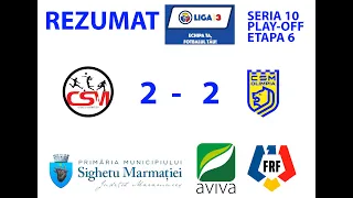 Rezumat CSM SIGHET- CSM OLIMPIA SATU MARE, Liga 3 - PLAY-OFF- Etapa 6