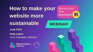 How to make your website more sustainable | Digital Culture Network