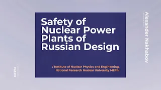 Safety of Nuclear Power Plants of Russian Design