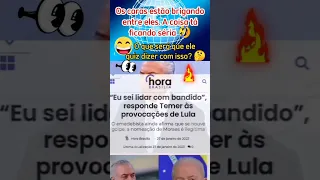 Vai mexendo com o Temer Lula. Quem colocou o Xandão lá, foi ele. Vai brincando 💥🤣