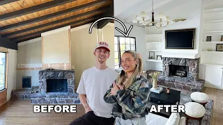 Home Tour! Before and After Renovations (Materials and Furniture Details)