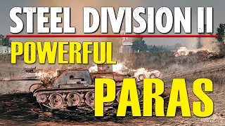 POWERFUL PARAS! Steel Division 2 Conquest Gameplay (Novka, 3v3)