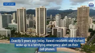 5 years ago today, a false missile alert threw Hawaii into a panic