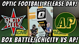 RELEASE DAY BOX BATTLE WITH @ChiCityPulls! 2022 Panini Optic Football Hobby