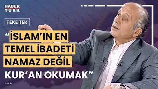 Yaşar Nuri Öztürk: "Mecburi hallerde yürüyerek bile namaz kılınabilir"