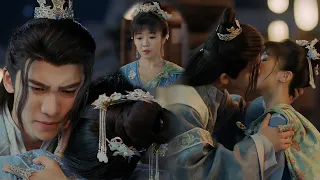 prince finally found the missing Cinderella,He held her tightly and kissed her with tears