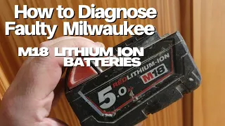 What's wrong with my Milwaukee battery? This is the answer