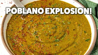 TOO MANY Poblanos? The ULTIMATE Soup for Poblano Lovers!
