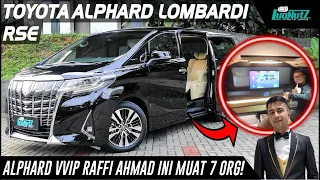 Alphard Biasa Jd Terasa Murahan! RSE By Lombardi Ala Raffi Semewah Jet Pribadi!