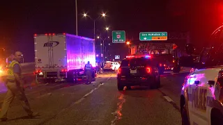 Driver, passenger killed after crashing sedan head-on into 18-wheeler on Highway 90, San Antonio...