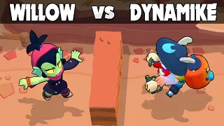 WILLOW vs DYNAMIKE | Brawl Stars