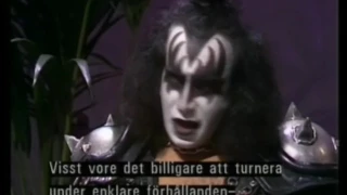 KISS: Interview on Casablanca, Swedish TV 1982