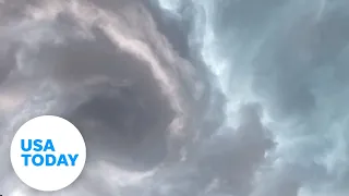 Florida storm chaser catches rare view of tornado | USA TODAY