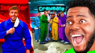 SIDEMEN AMONG US IN REAL LIFE (YOUTUBER EDITION) REACTION